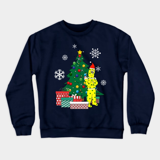 Spotty Around The Christmas Tree SuperTed Crewneck Sweatshirt by Nova5